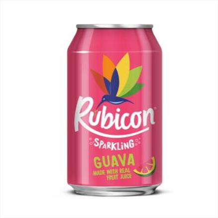 Rubicon Sparkling Guava Cans 24x330ml