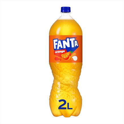 6x2ltr  Fanta Orange Bottles