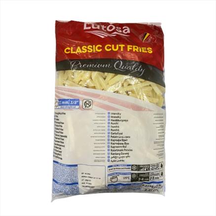Lutosa Premiums French Fries 11x11 6x2.27k