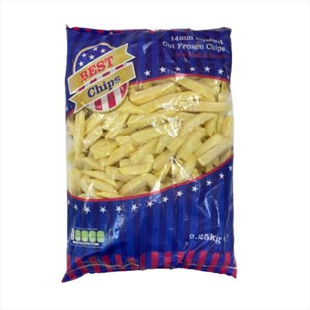 BEST by Lutosa 14x14 French Fries 4x2.25kg