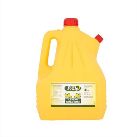 Pride Lemon Dressing (Jugs) 3x4ltr