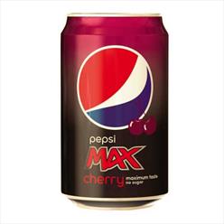 (CANS) CHERRY PEPSI MAX 24X330ML