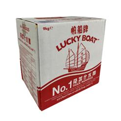 N01 LUCKY BOAT NOODLES (Thick)  x 9Kg