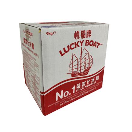 N01 LUCKY BOAT NOODLES (Thick)  x 9Kg
