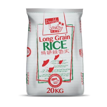 D/LUCKY  LONG GRAIN RICE 20KG