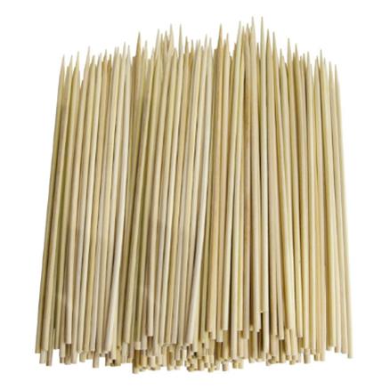 BAMBOO SKEWER  ROUND  S/POINTED 8*