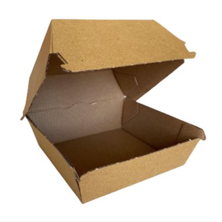Majestic Brown Corregated Burger Boxes 200