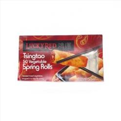 Lucky Red Veg Spring Rolls (10x50x15g)