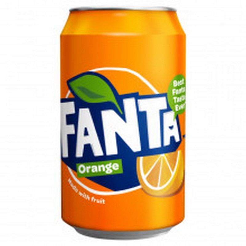 (CANS) FANTA ORANGE 24X330ML