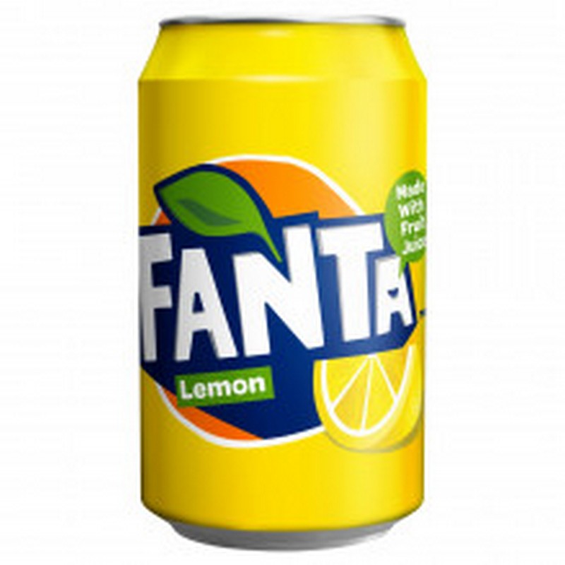 (CANS) FANTA LEMON 24X330ML