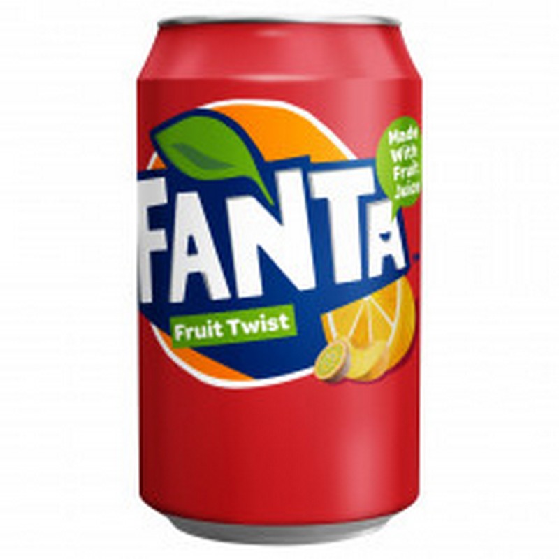 (CANS) FANTA FRUIT TWIST 24X330ML