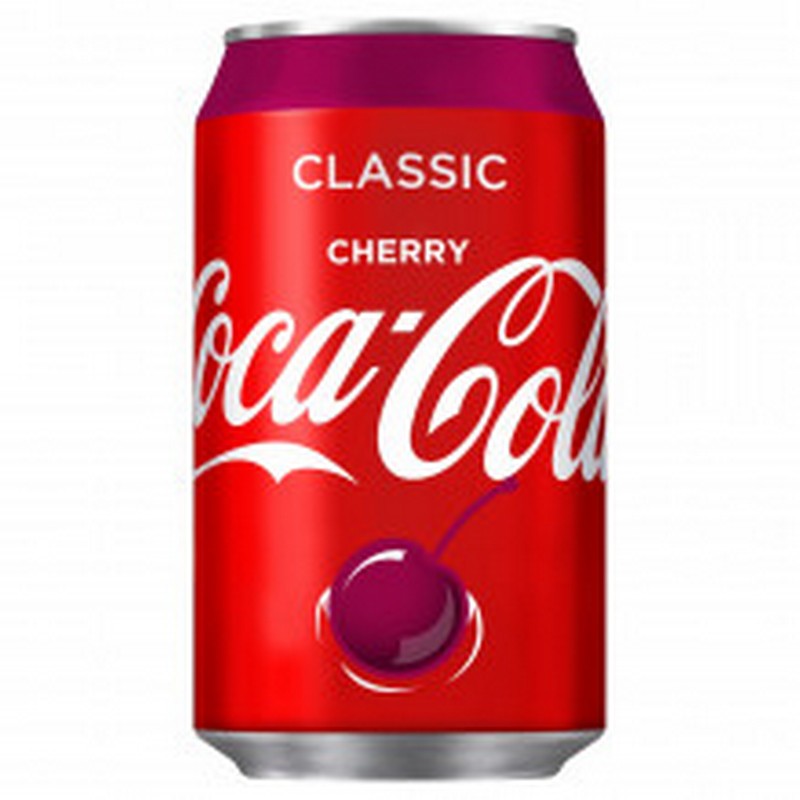 Cherry Coca-Cola  Cans-(GB)-24x330ml