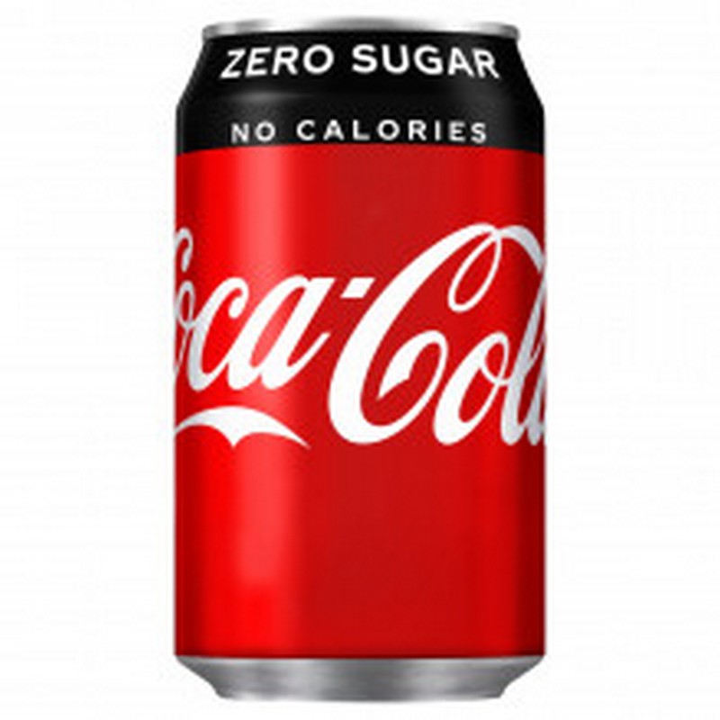 Coca-Cola Zero Sugar Cans -(GB)-24x330ml