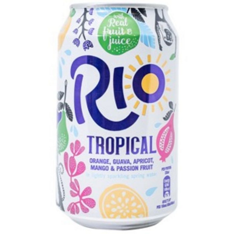 Rio Tropical Cans -24x330ml