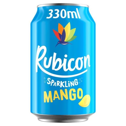 (CANS) RUBICON SPARKLING MANGO  24x330ML