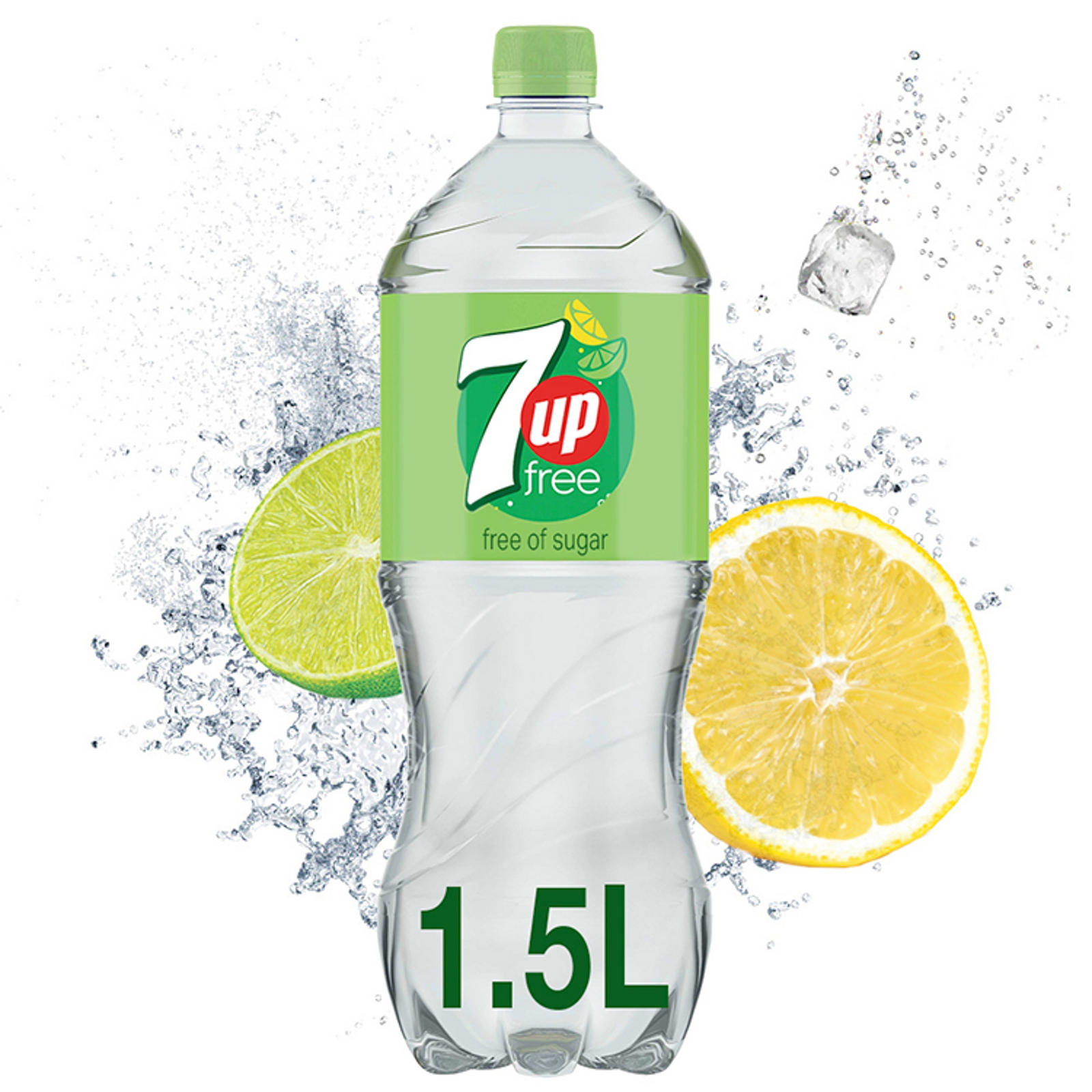 7UP Zero Sugar Bottles (GB) 12x 1.5 L