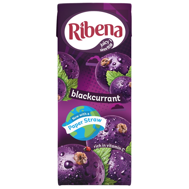 RIBENA BLACKCURRANT-(TET)-24X250ML