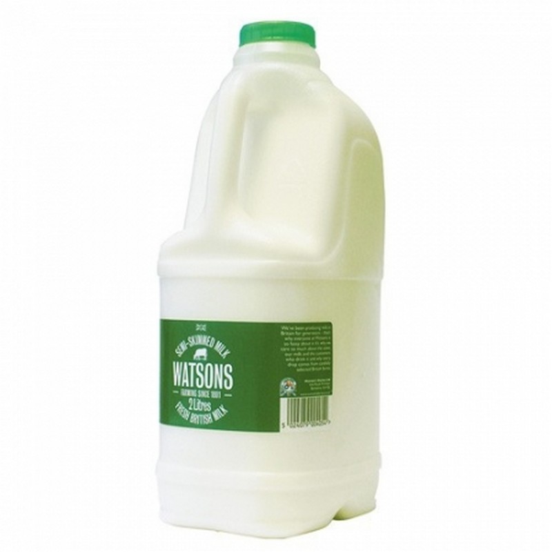 SEMI SKIMMED MILK (GREEN CAP) 2 LTR