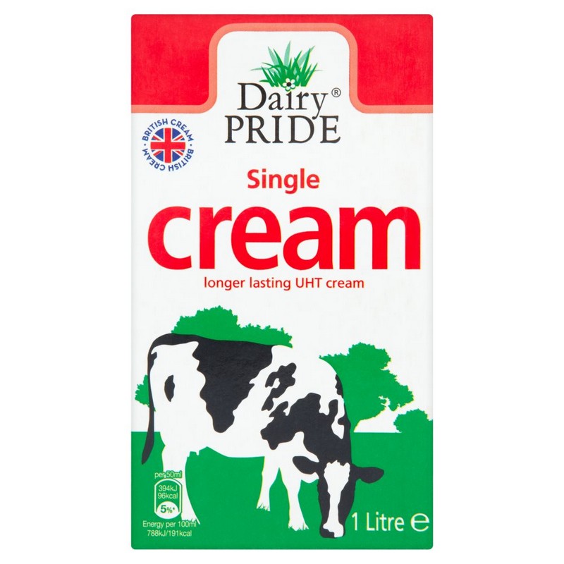 DAIRY PRIDE SINGLE CREAM 12X1 LTR