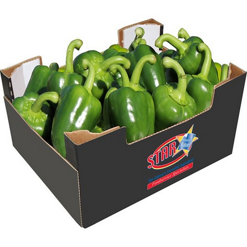 GREEN PEPPERS CAPSICUM 5Kg