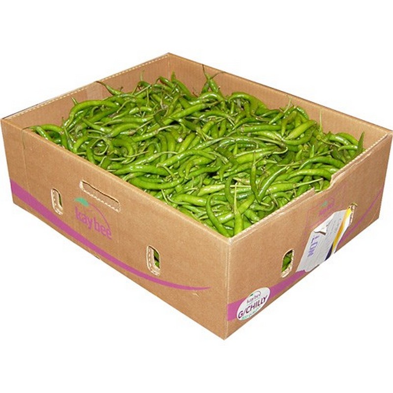 Indian Thin  Green chillies 3kg