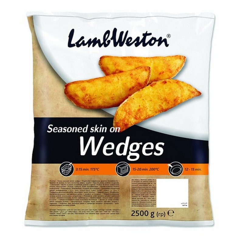 LW01 SEASONED POTATO WEDGES 4X2.5KG