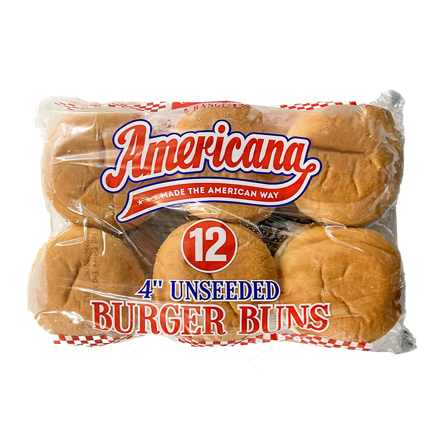 1001 4* Seeded Burger Buns 48pcs