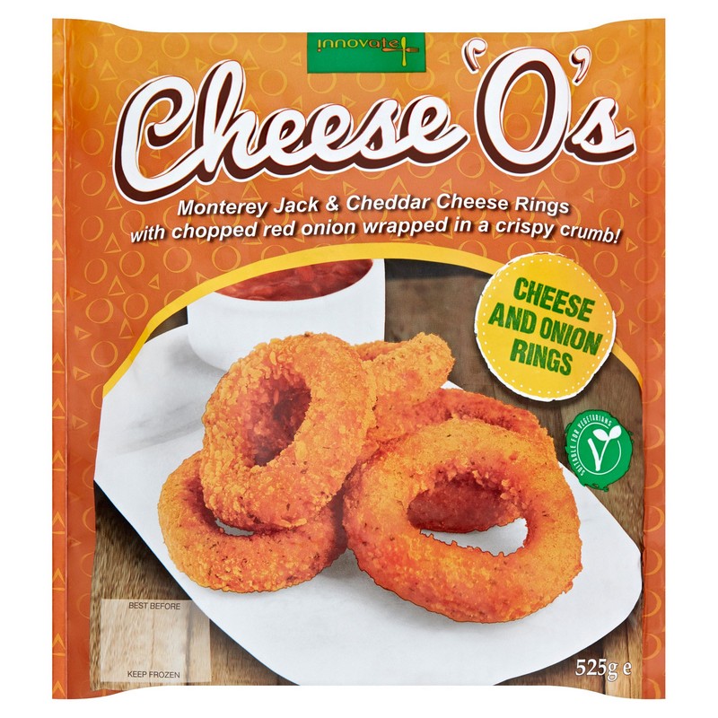 CHEESEOS CHEESE  ONION RINGS 5x1KG