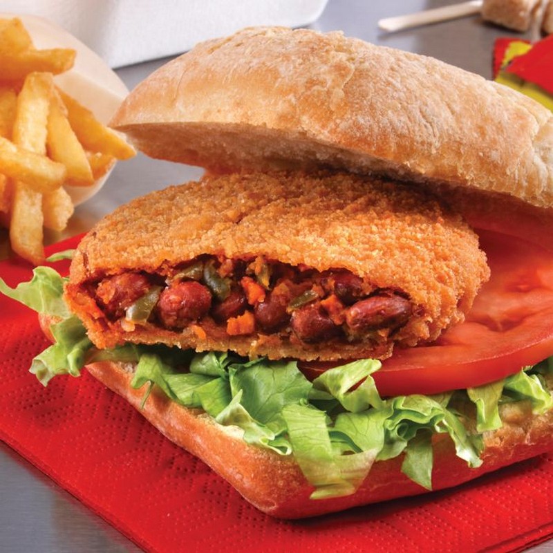 SUPREME SPICY VEGGIE BURGERS  2x24pcs