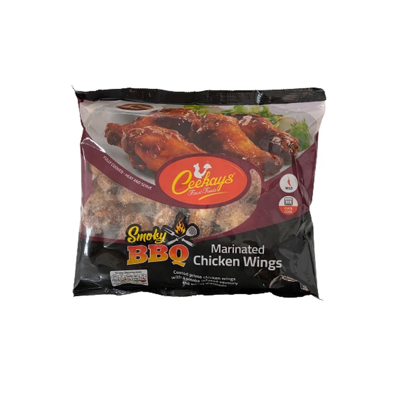 BBQ SMOKY MARINATED WINGS X 1KG