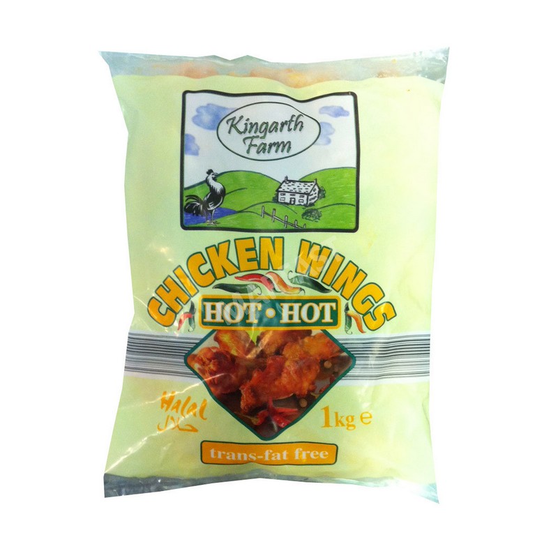 MARINATED HOT HOT HOT CHICKEN  WINGS 1KG