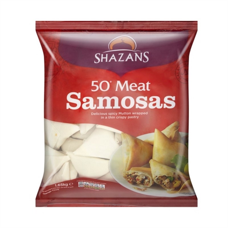 MINCE MEAT SAMOSAS (SHAZAMS) 50PCS