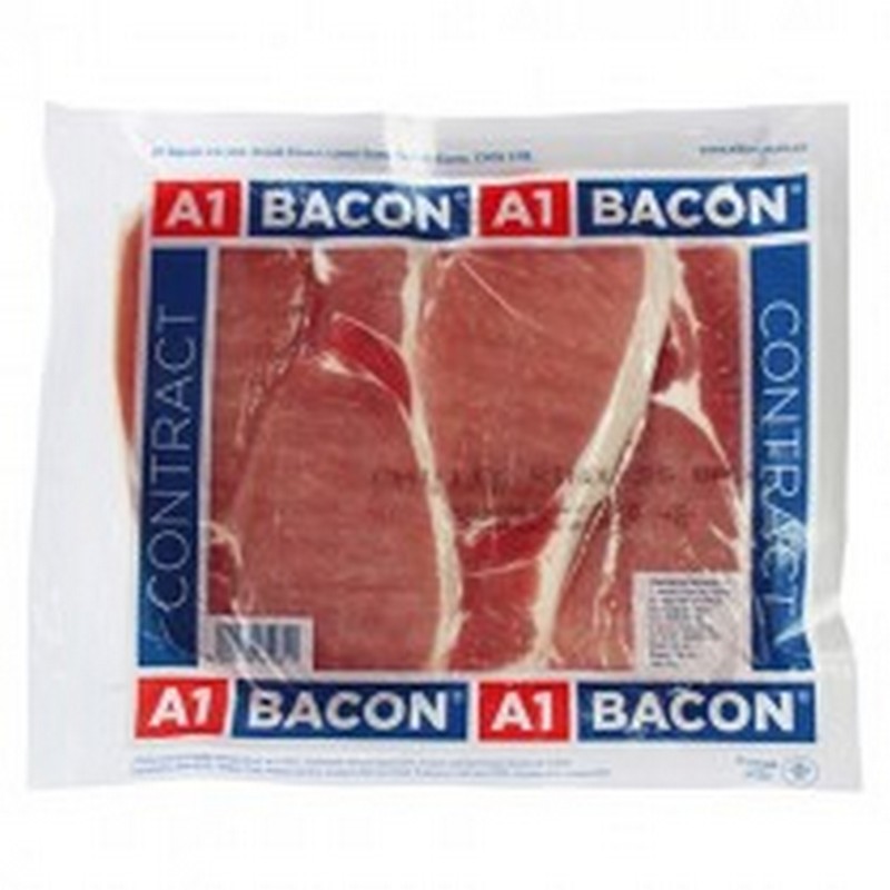 A1 RINDLESS BACK BACON (U/S) 2KG