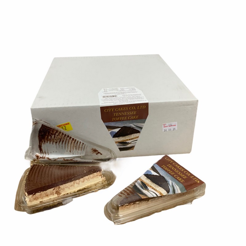 City Tennesee Toffee Pie Cake 12 pre packs