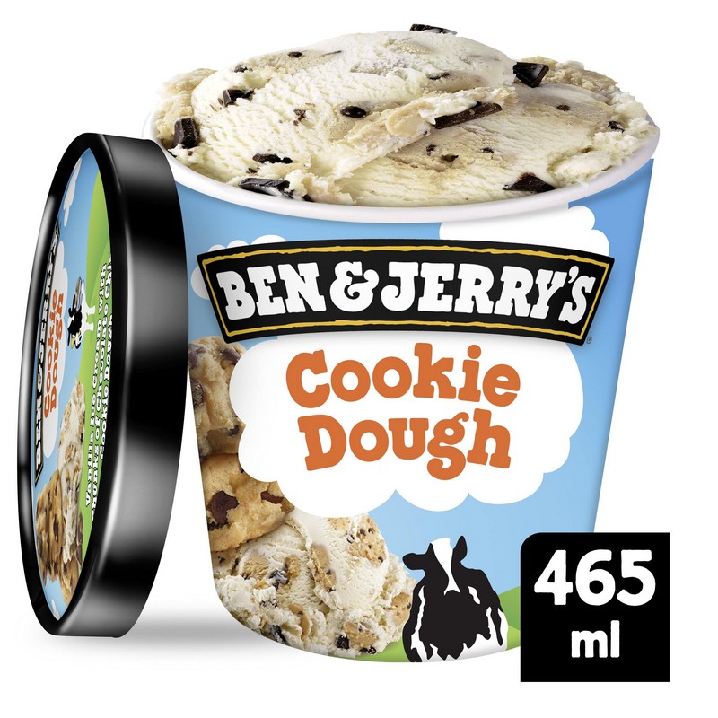 8 X 465ML BJ COOKIE DOUGH ICE CREAM