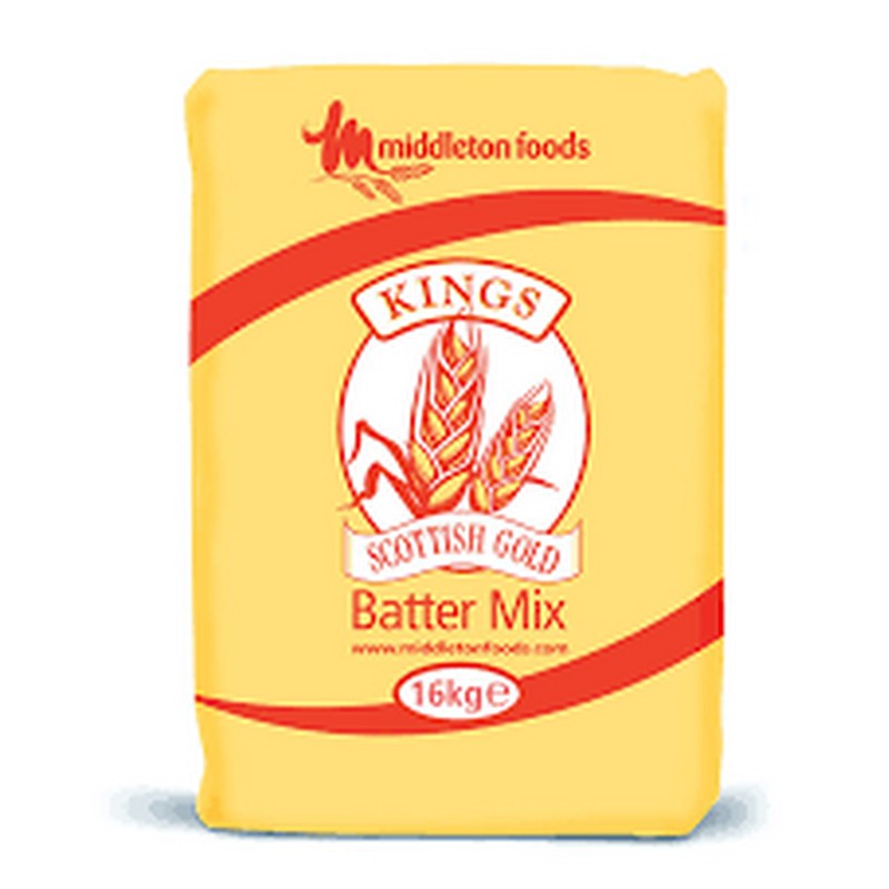 KINGS (RED) NATURAL GOLD BATTER MIX 16KG