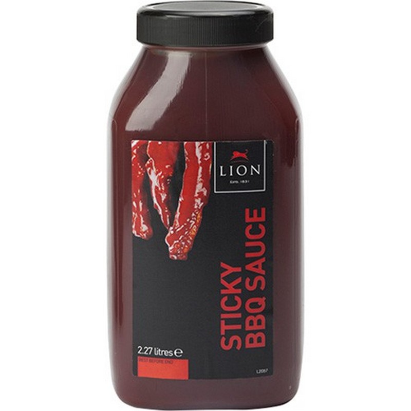 LIONS STICKY BBQ SAUCE 2X2.5KG