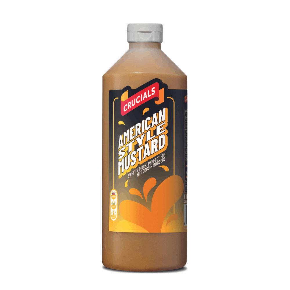 SQ AMERICAN MUSTARD 1LTR 1LTR