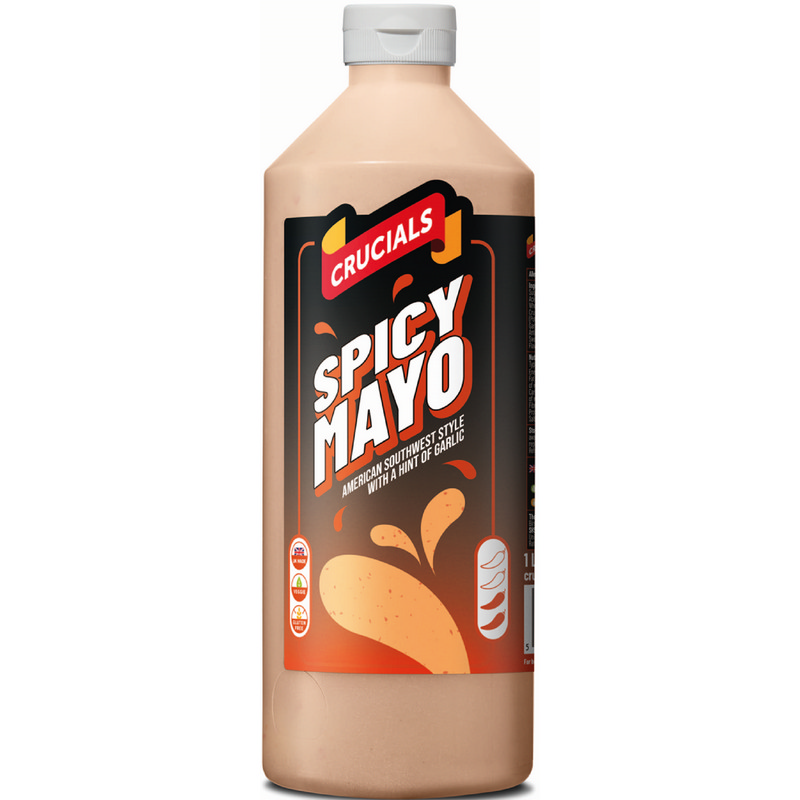SQ EASY SPICY MAYO SAUCE 1LTR