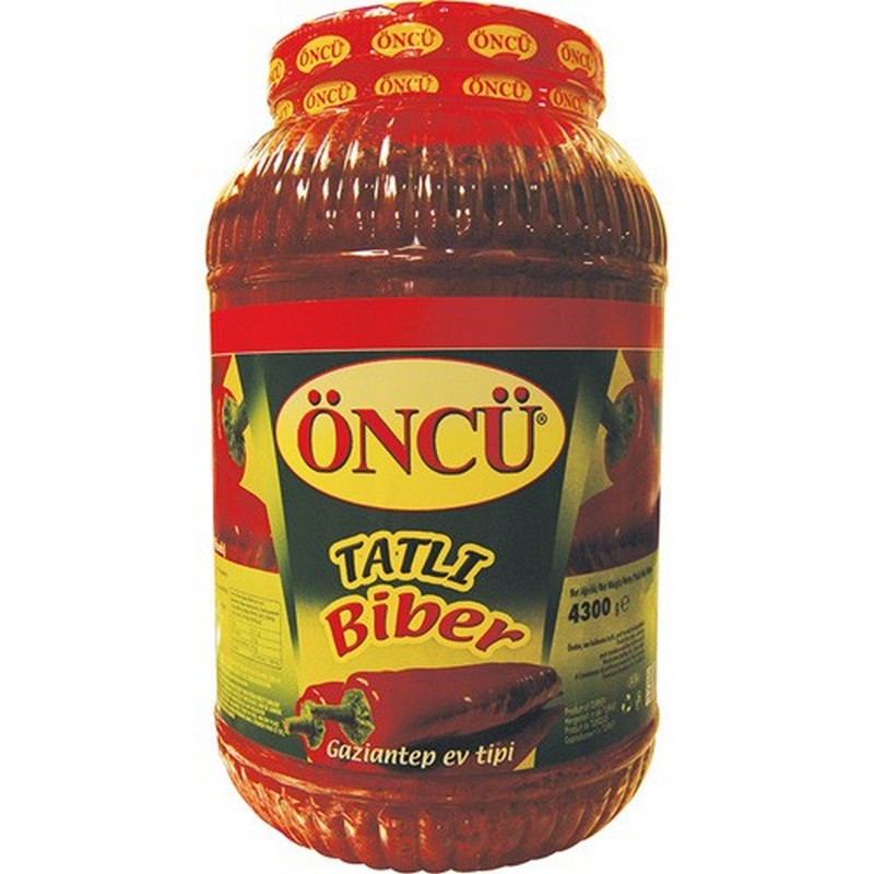 ONCU SWEET PEPPER PASTE (TATLI) 4.6KG