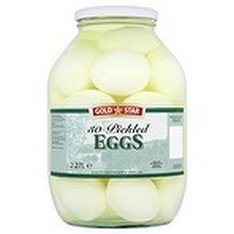 GOLD STAR PICKLED EGGS  2.25L