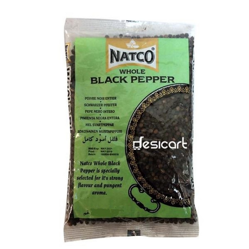 WHOLE BLACK PEPPER 700GR