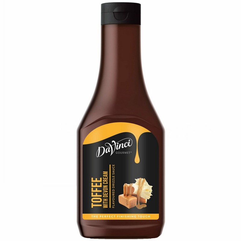 DAVINCI TOFFEE  DEVON CREAM SAUCE 500G