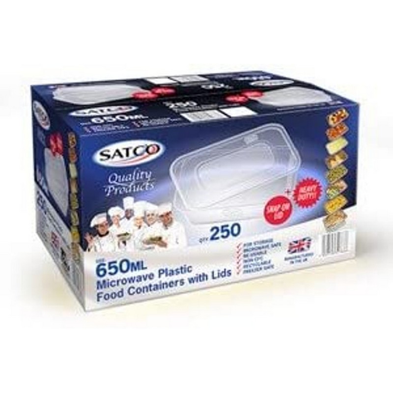 SATCO C650 MICRO CONTAINERS 250PCS