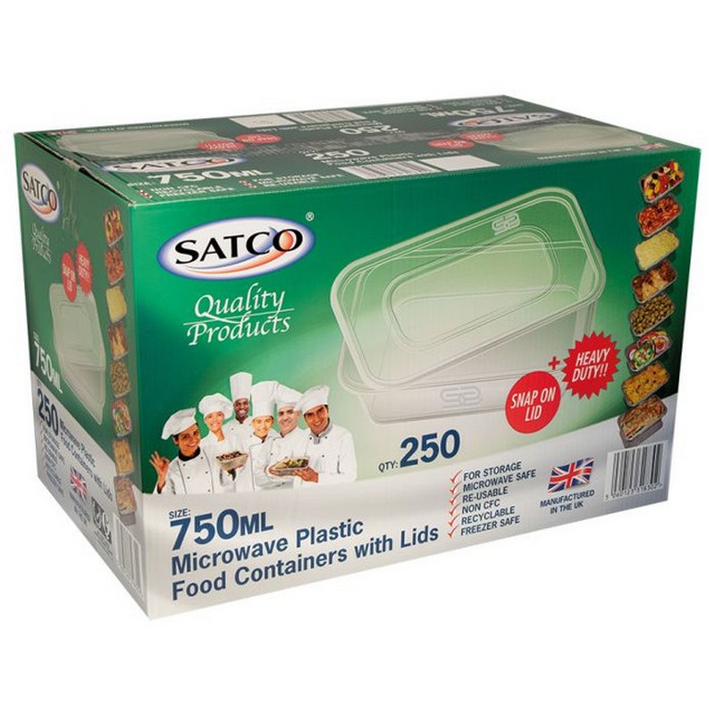 SATCO  C750 MICRO CONTAINERS 250PCS