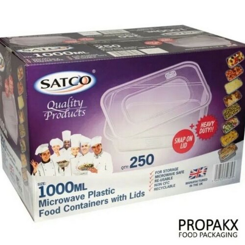 SATCO C1000 MICRO CONTAINERS 250PCS