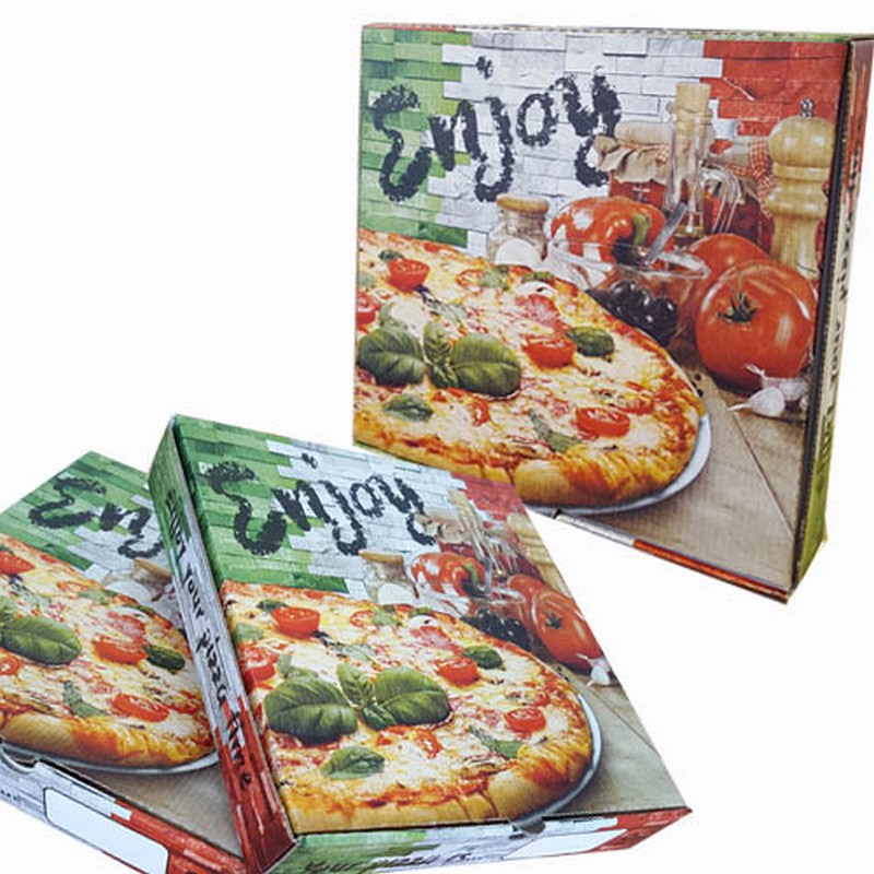 12" F/COLOUR  PIZZA BOXES 90PCS