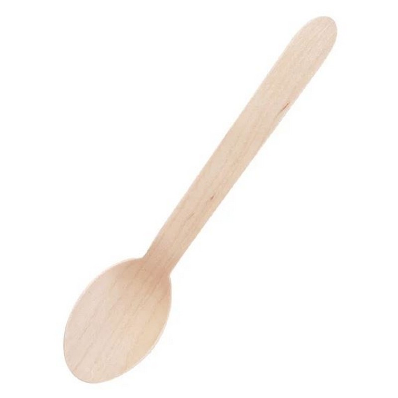 SPOONS  BIRCHWOOD WOODEN SPOONS (160MM/6.3