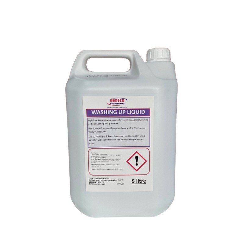 BACTERICIDAL WASHING UP X  5LT 5 LTR