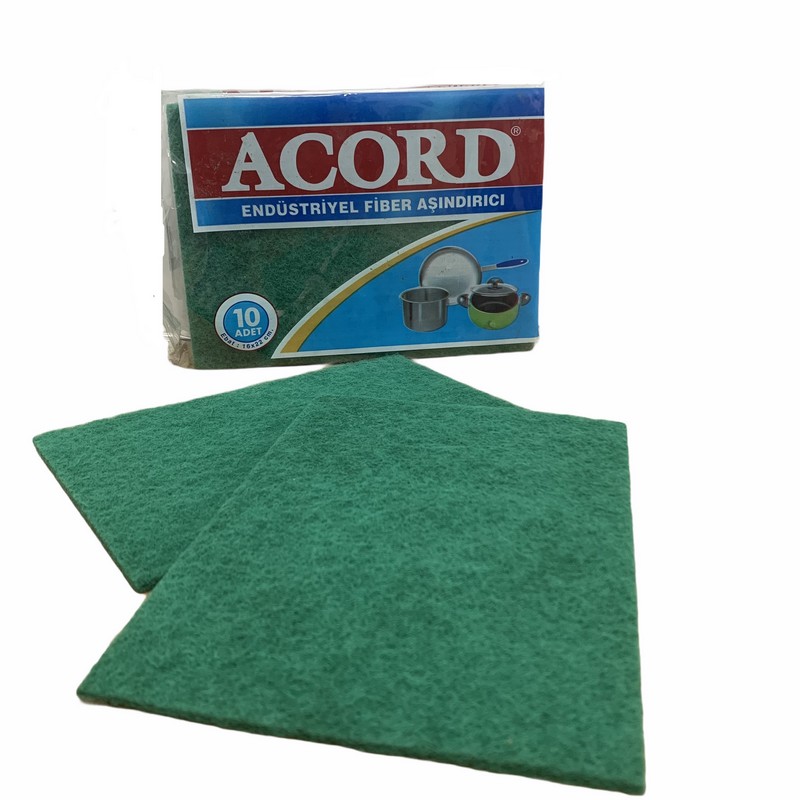 GREEN SCOURING PADS 10PCS